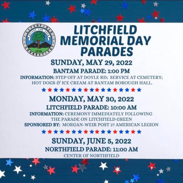 Memorial Day weekend Litchfield CT