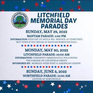 Memorial Day Weekend, Litchfield Conn.