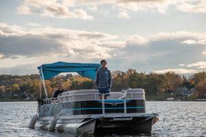 Connecticut Watersports pontoon charter