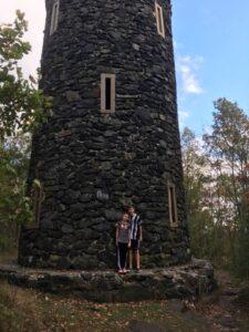 Four First Day Hikes in Litchfield to Welcome 2024: Mt. Tom State Park stone tower