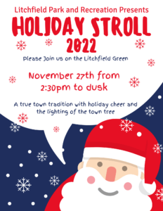 holiday stroll Litchfield CT 2022