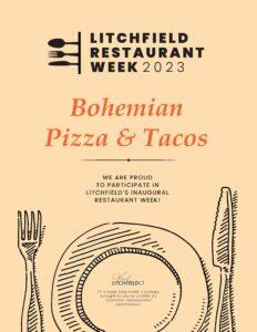 Litchfield Restaurant Week, Bohemian Pizza & Tacos