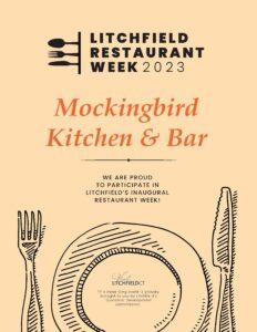 Litchfield Restaurant Week, Mockingbird Kitchen & Bar