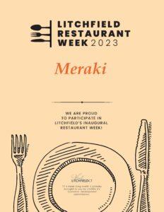 Litchfield Restaurant Week, Meraki