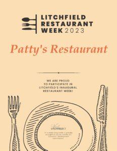 Litchfield Restaurant Week, Patty's Restaurant