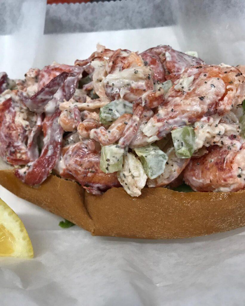 lobster roll West Shore Seafood
