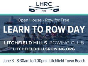 Space Whale on Learn to Row Day, Litchfield Hills Rowing Club