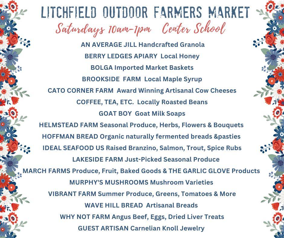 Farmers markets Litchfield CT