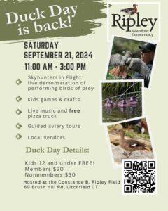 Duck Day at Ripley Waterfowl Conservancy