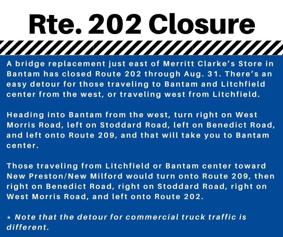 Route 202 road closure